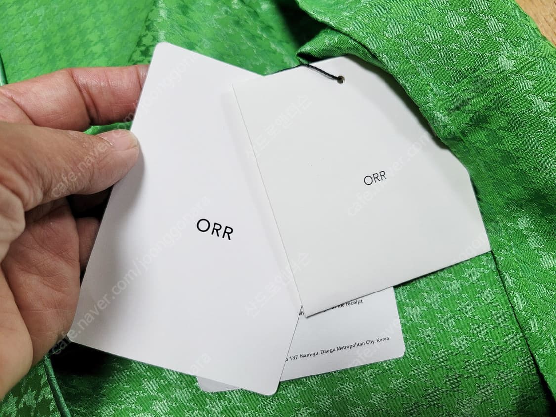 오르(ORR) 하운드투스 블라우스 55-66 새상품 상품이미지5