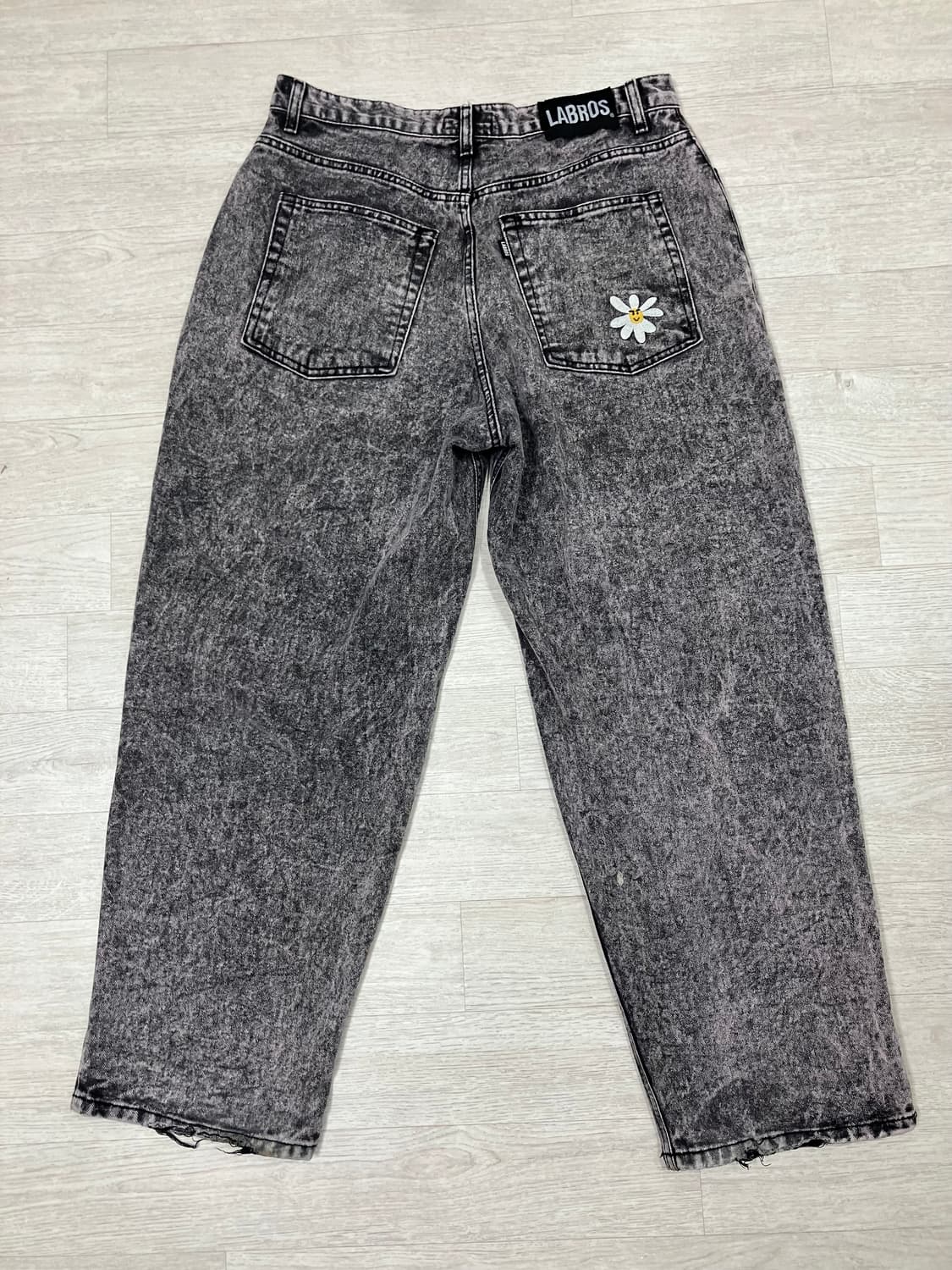라브로스 Daisy Baggy Jeans 퍼플 상품이미지2