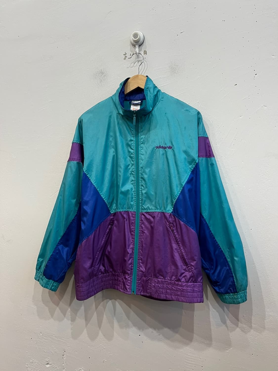 90s 아디다스 올드스쿨 바람막이 자켓 상품이미지1