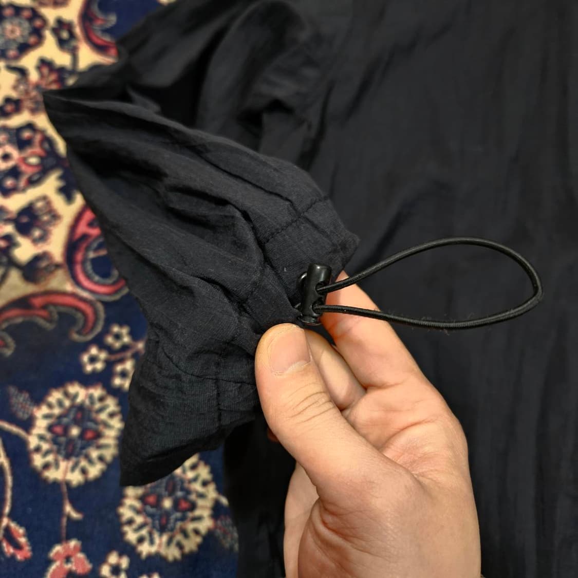 쿠어(COOR) 스트링 후드 투웨이 집업 바람막이 자켓 상품이미지5