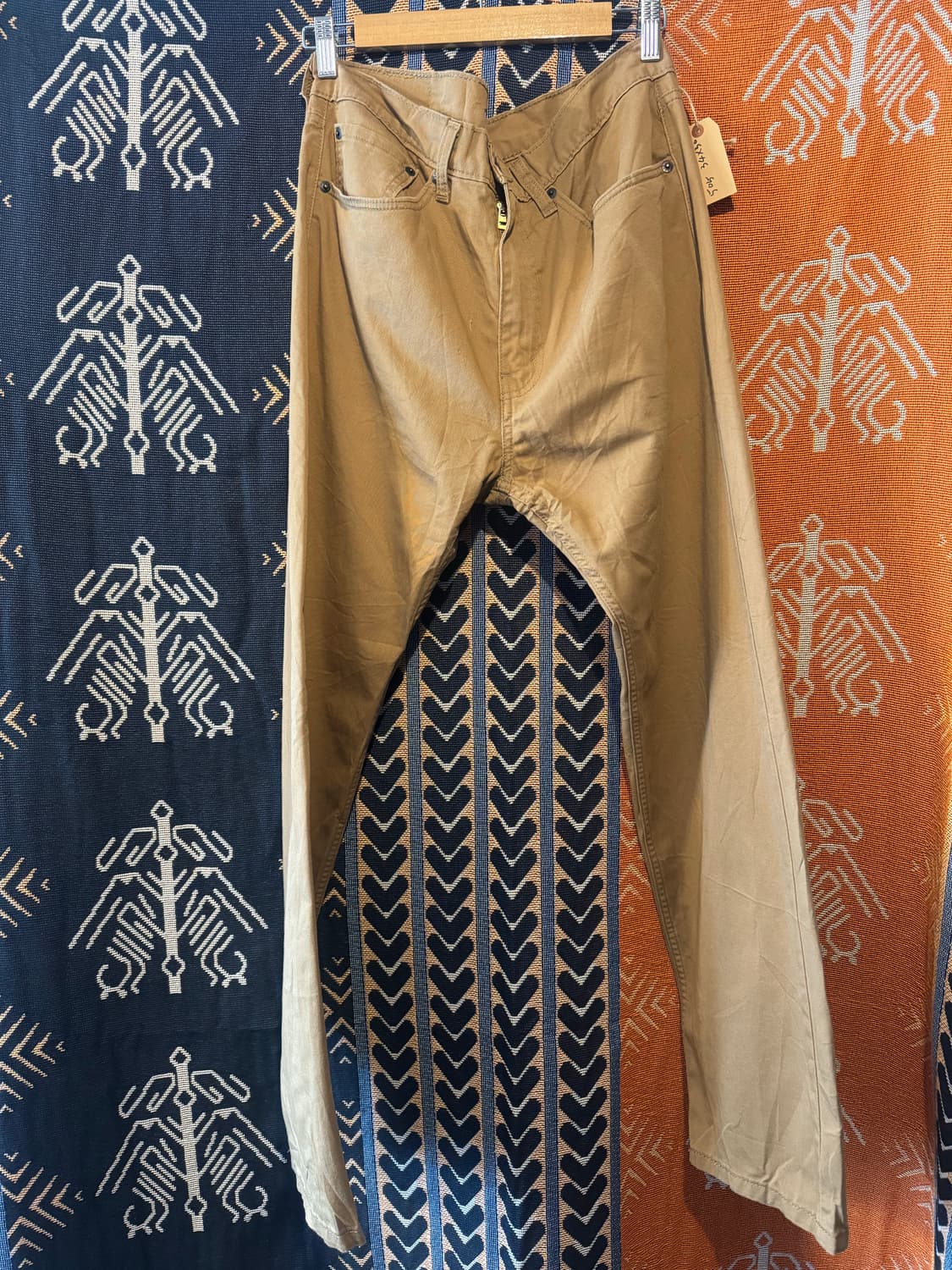 리바이스505 베이지 코튼팬츠 상품이미지1