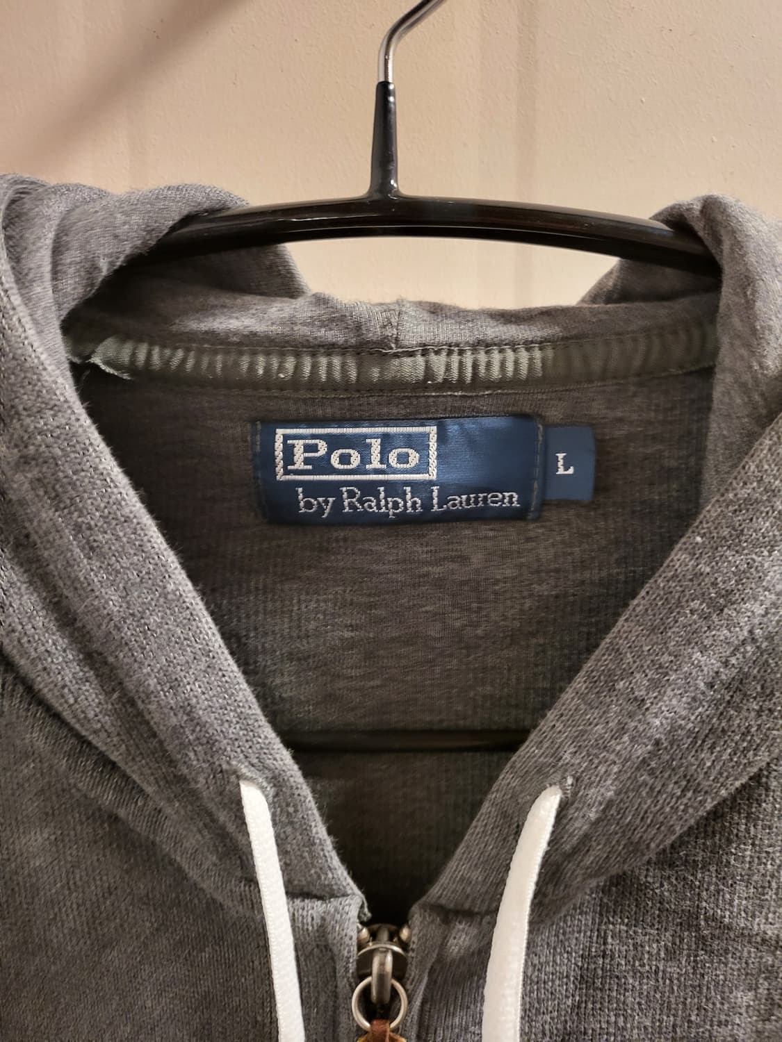 [L]폴로 랄프로렌 그레이 후드집업 상품이미지3
