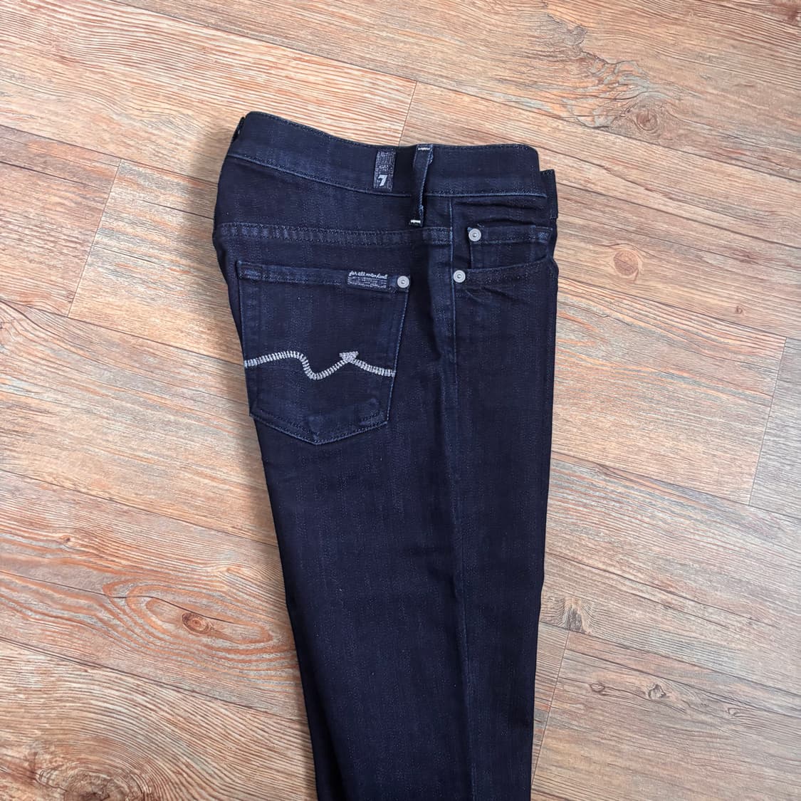 세븐진 25 슬림 데님 청바지 스판 미국 수입 정품 레귤러 상품이미지8