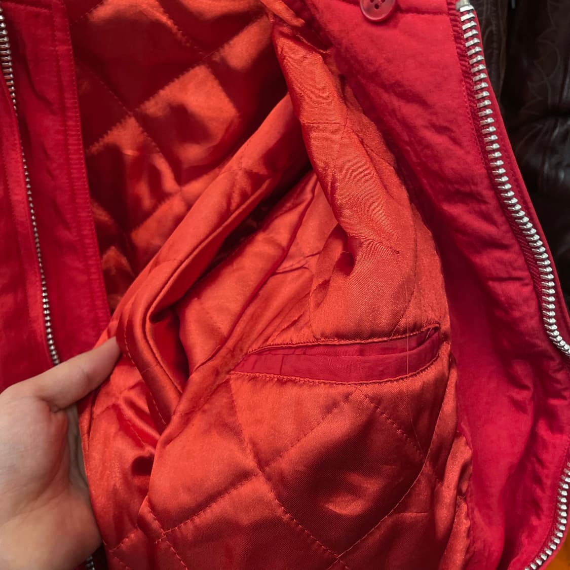 90s 맥그리거 스포츠 웨어 퀼팅 누빔 베이스볼 바시티 자켓 N351 상품이미지7