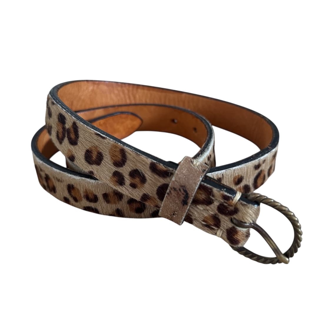 캐피탈 레오파드 송치 벨트 상품이미지1