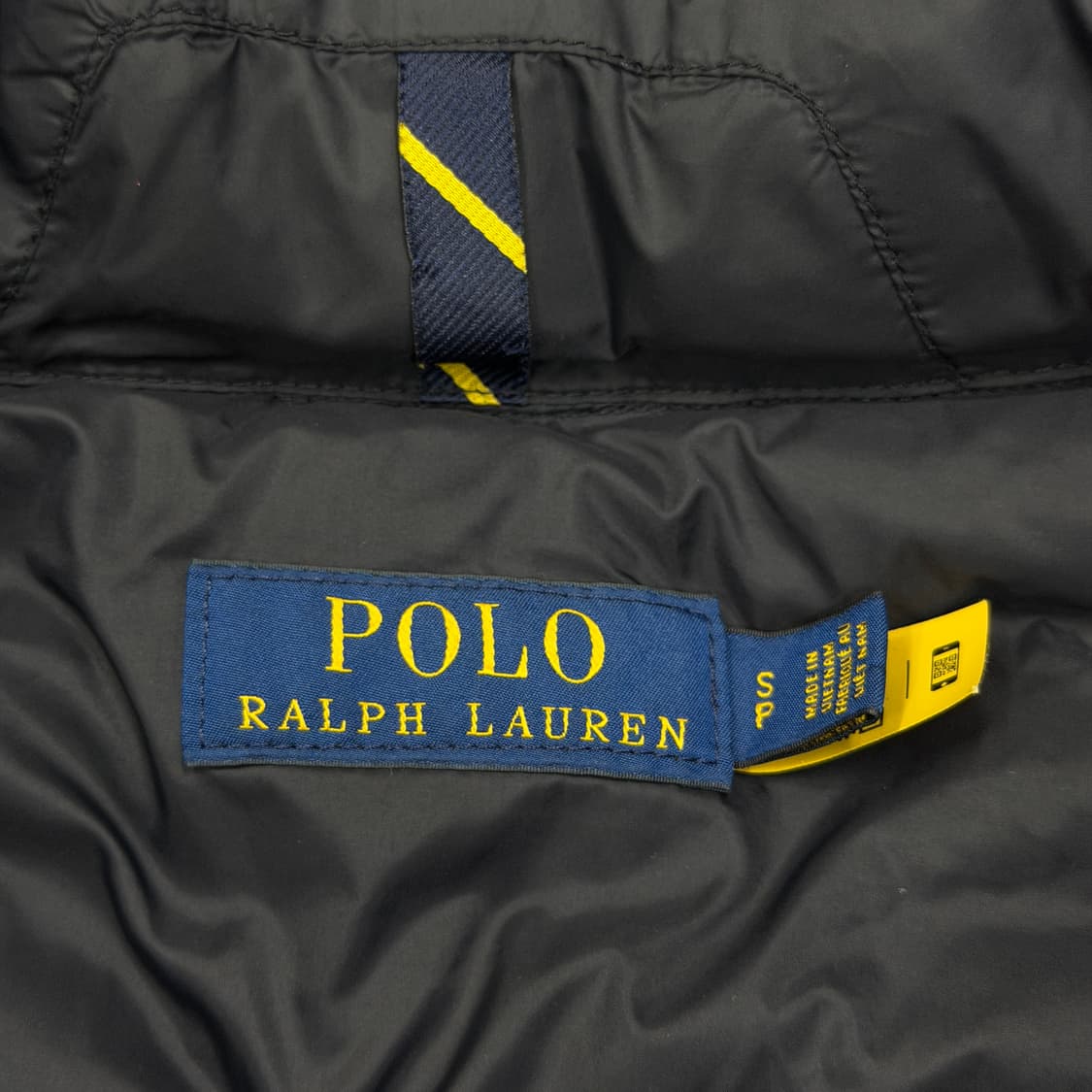 폴로 랄프로렌 패커블 경량패딩 자켓 블랙 S 상품이미지4