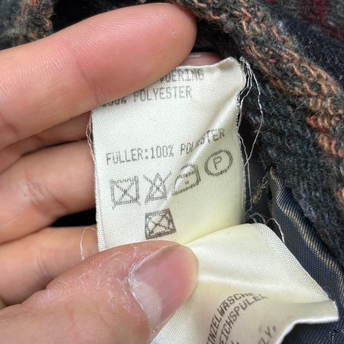 빈티지 페어아일 울 자켓 상품이미지5