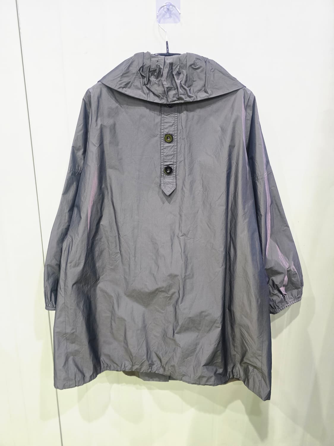 회색 하프 코트 일본 빈티지 상품이미지4