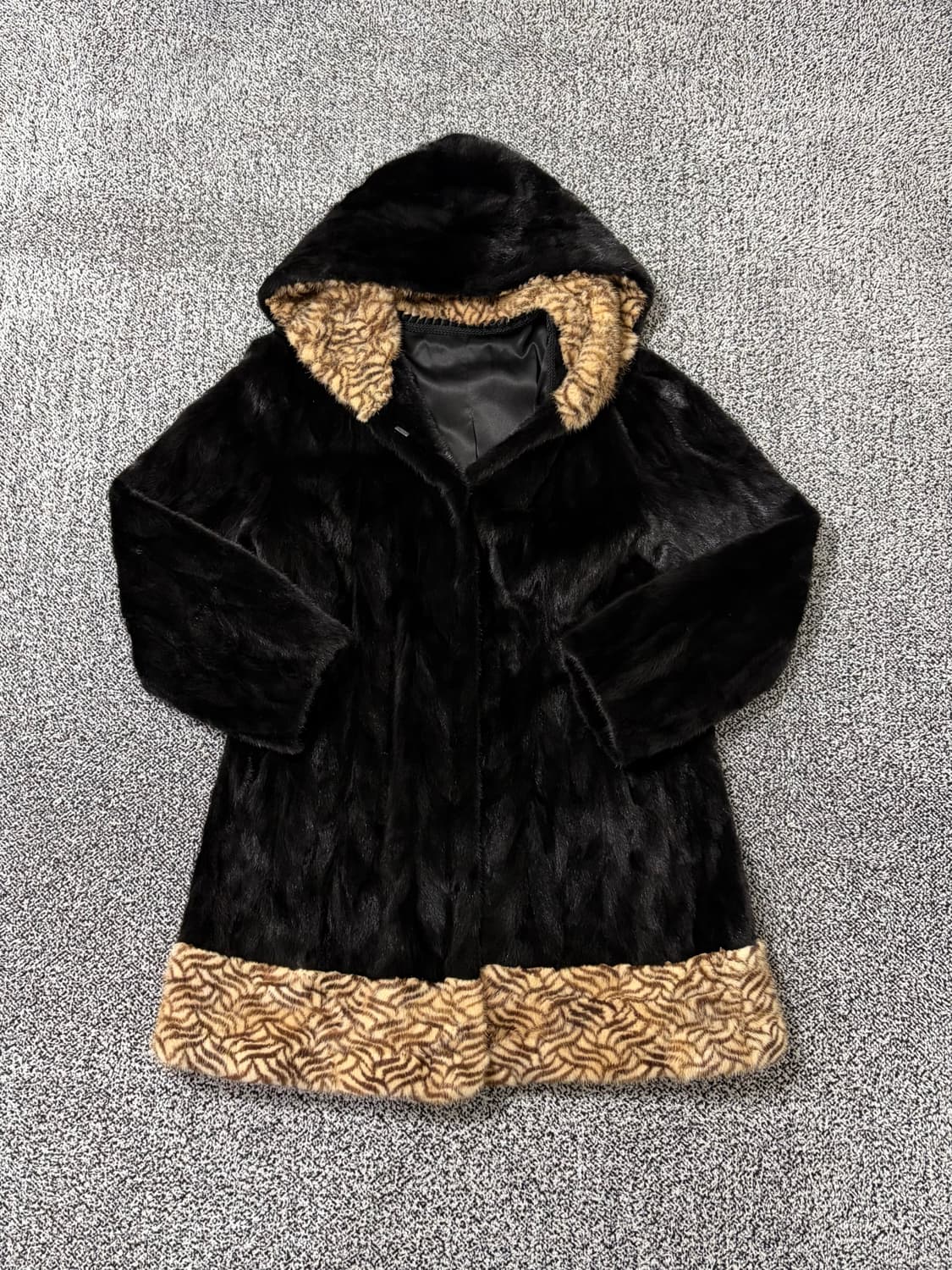 빈티지9. 대동모피 밍크100 코트 갸루 퍼 자켓 (택포) 상품이미지1
