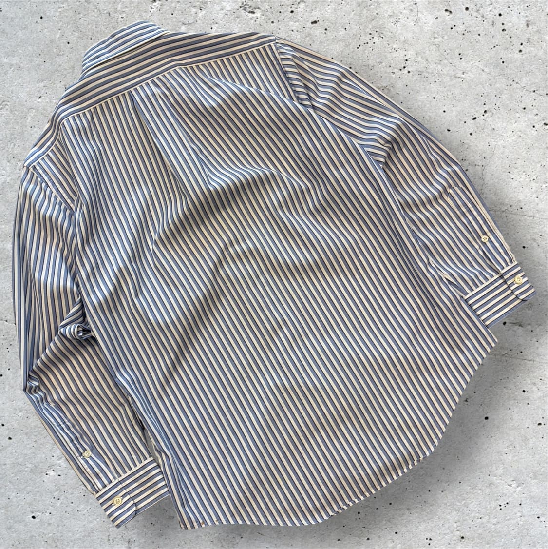 [S] 폴로 랄프로렌 스트라이프 긴팔 셔츠 블루 C799 상품이미지2