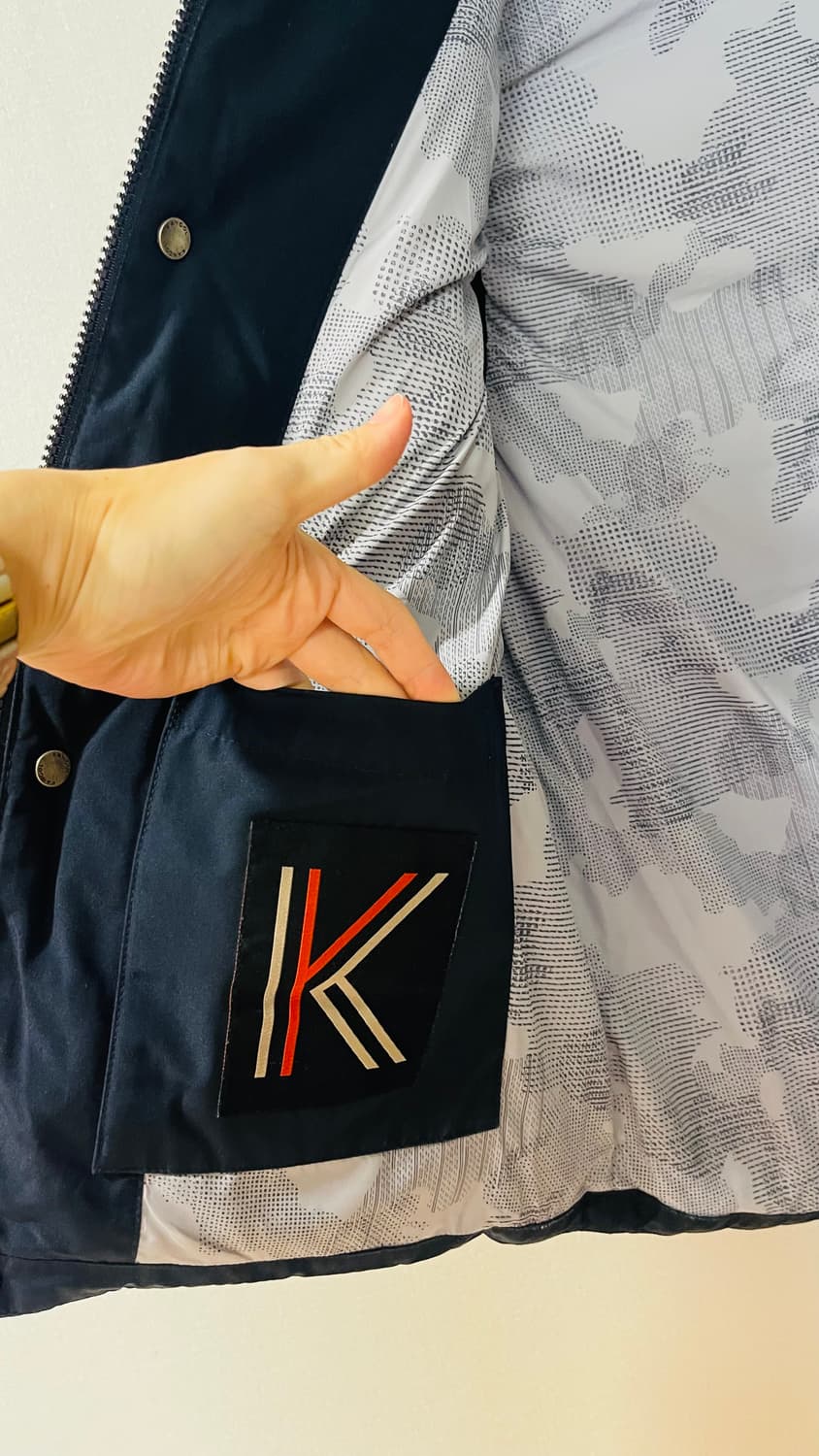 새상품) 캉골 스탠드 칼라 다운 푸퍼 베스트 XL 정가 20만원대 상품이미지7