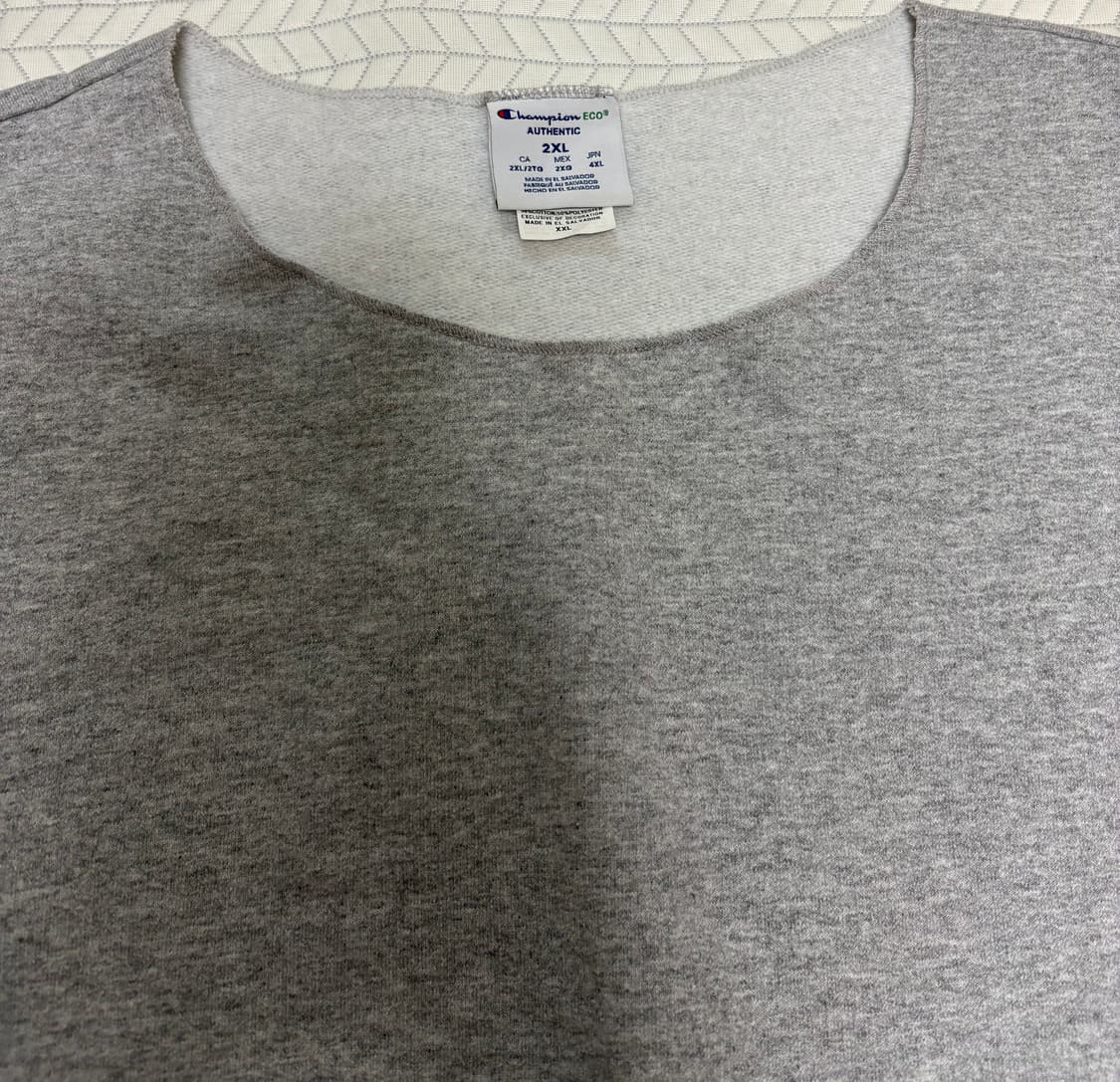 챔피온 피마원 맨투맨 블랙,그레이 / 2XL 상품이미지8