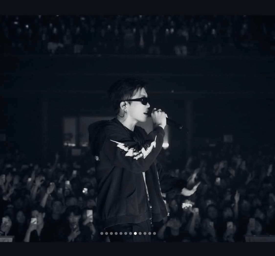 창모 concrete spark 후드집업 상품이미지2