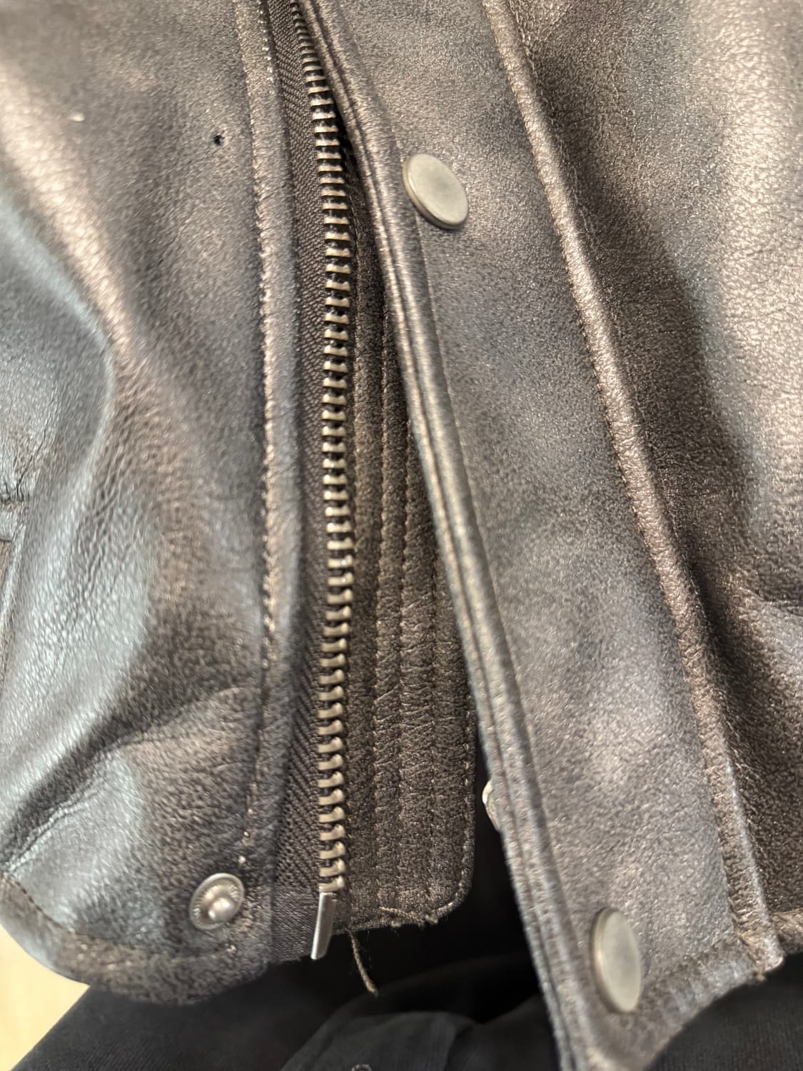 자라 워시드 무스탕 상품이미지10