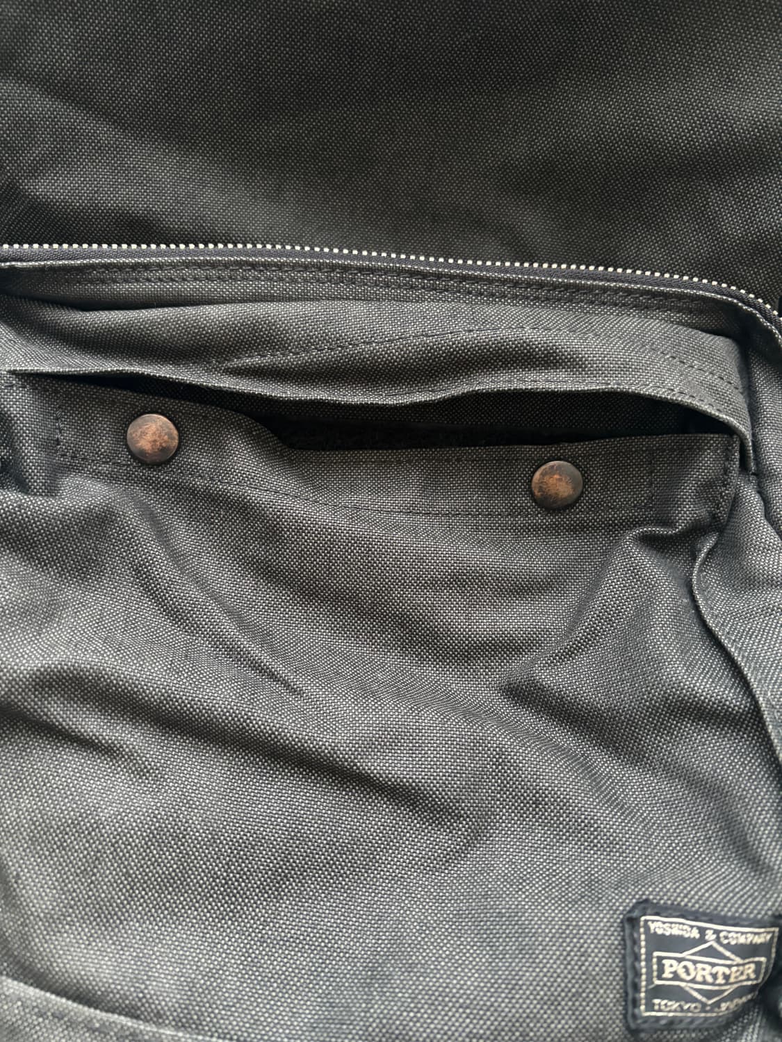 포터 데님 백팩 smoky denim bagpack 상품이미지4