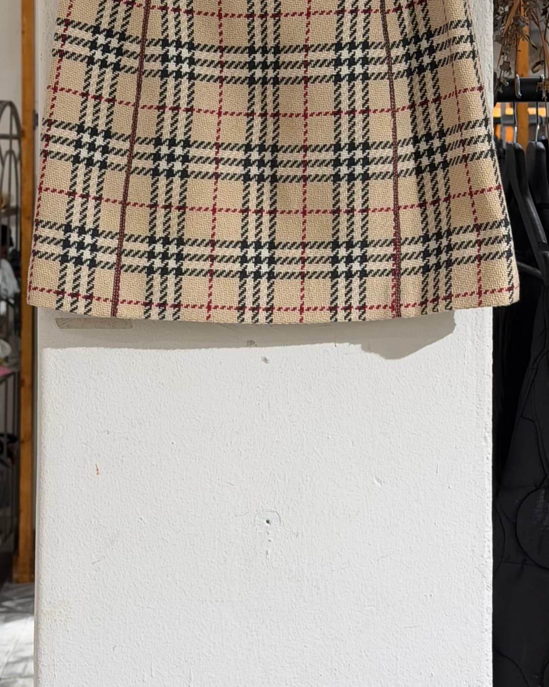 버버리 블루라벨 베이지 노바체크 미니스커트 상품이미지6