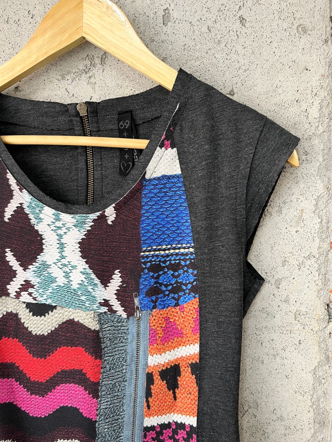 Desigual 그래픽 미니 드레스 상품이미지7