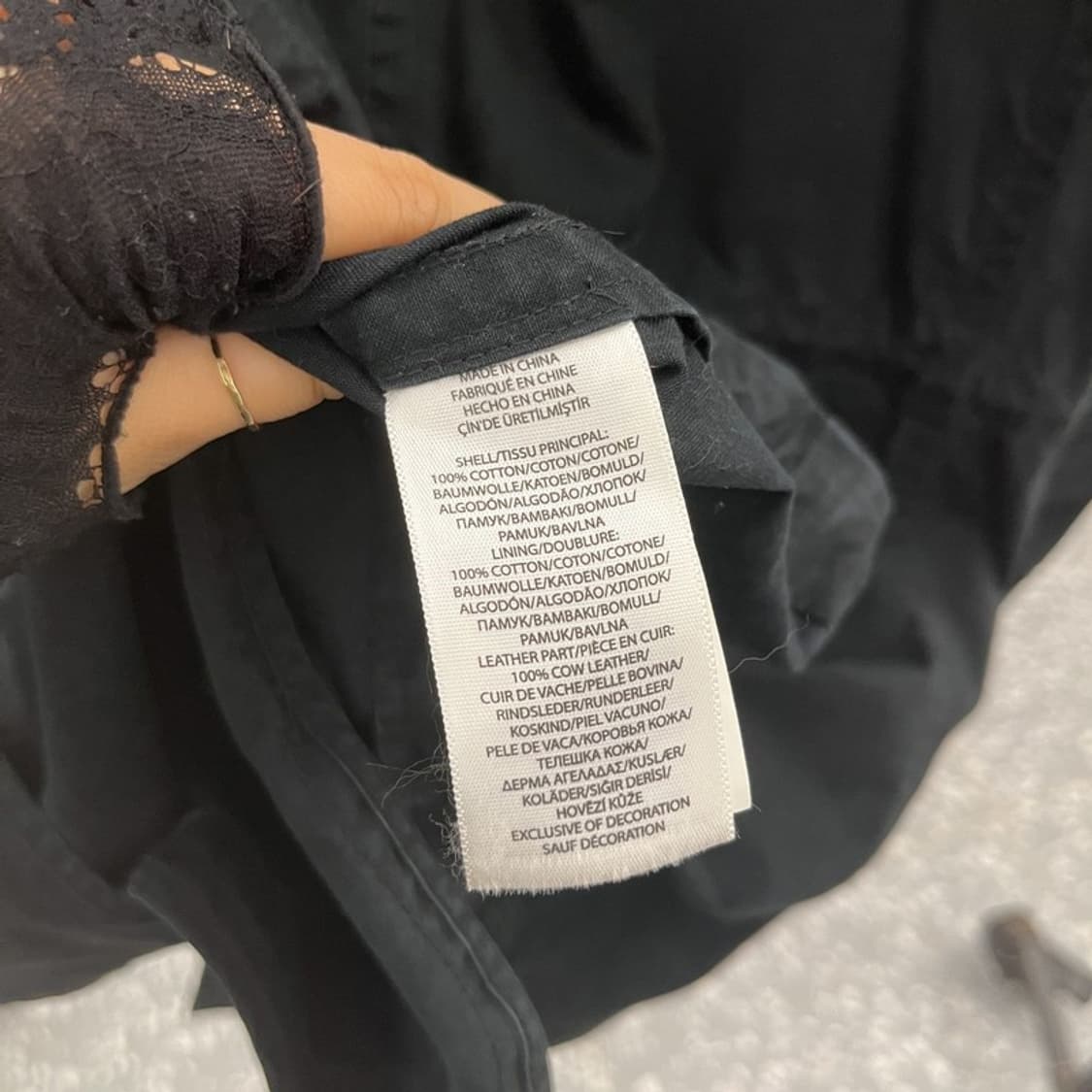 폴로 랄프로렌 M-51 가먼트다잉 레더 피쉬테일 야상자켓 S C12000 상품이미지6