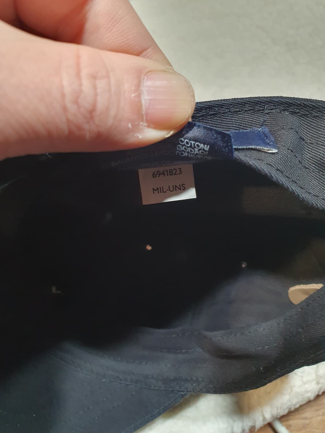 타미힐피거 블랙 볼캡 모자 상품이미지8