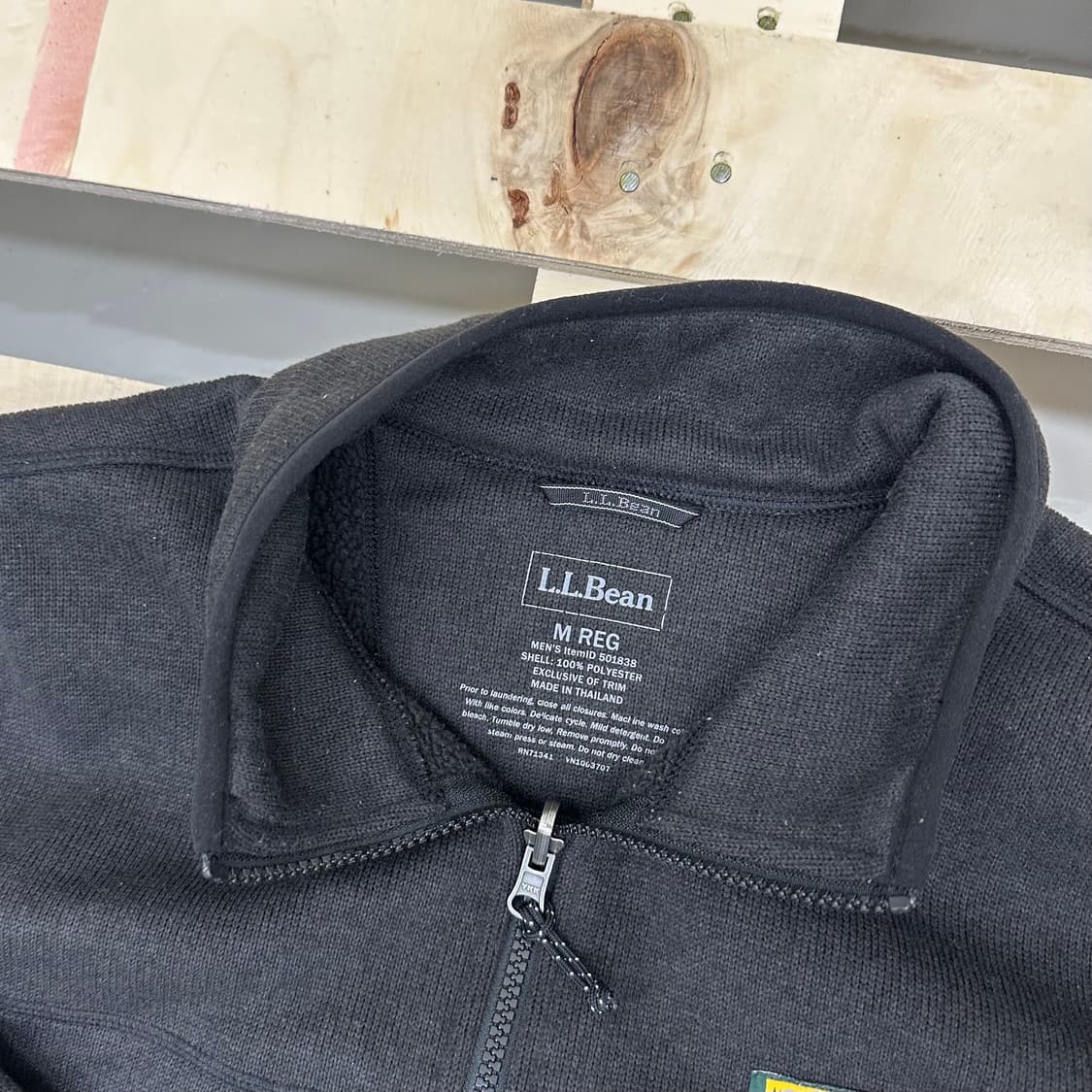 LL Bean 니트 플리스 집업자켓 상품이미지2