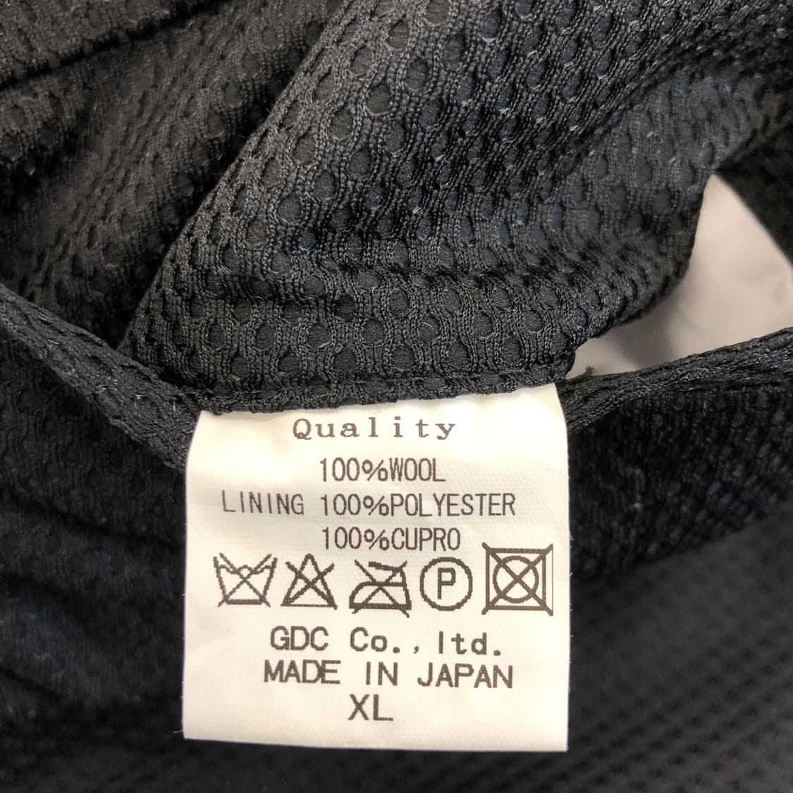 GDC BEAU GARCON (JPN) 울100% 논카라자켓 XL  상품이미지7