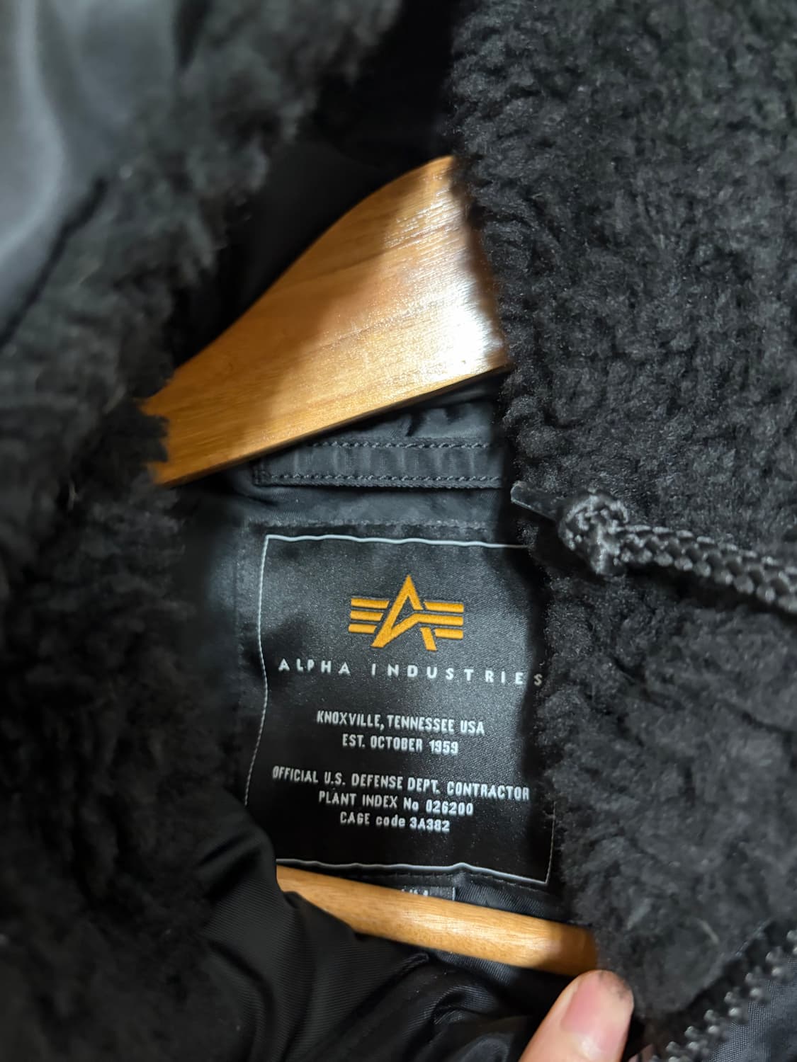 알파인더스트리 N2B 블랙 M사이즈 상품이미지2