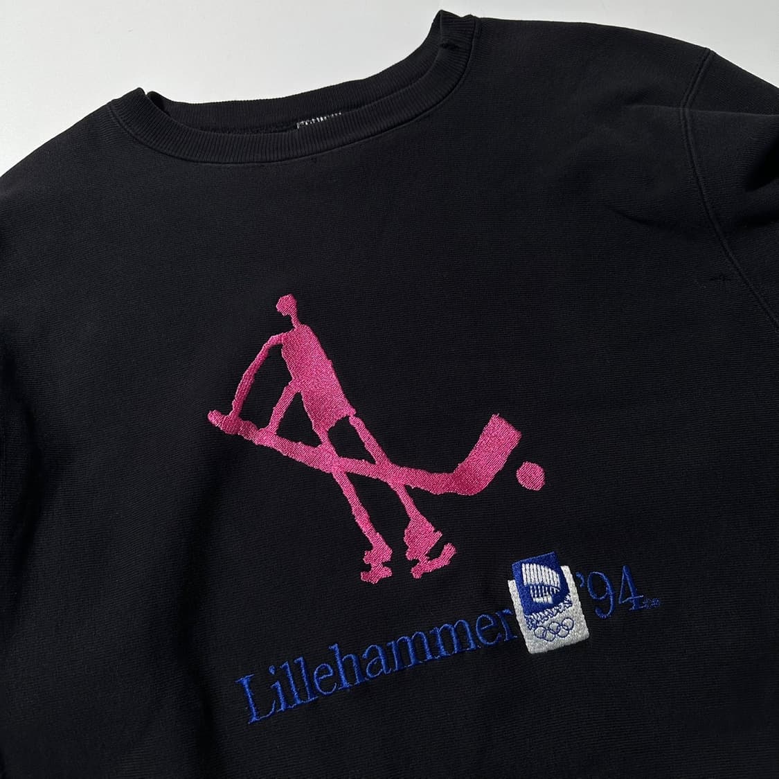 90‘s USA 챔피온 리버스위브 1994 릴레함메르 동계올림픽 스웻셔츠 상품이미지3