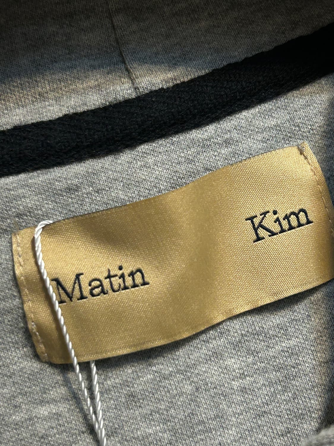 마뗑킴 크롭 로고 후드티 상품이미지6