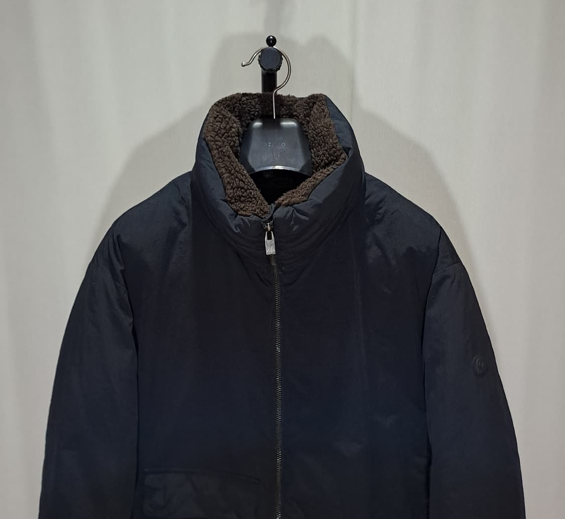 (택포) 22FW 커스텀멜로우 새드스마일 필드 다운 L B184 상품이미지3