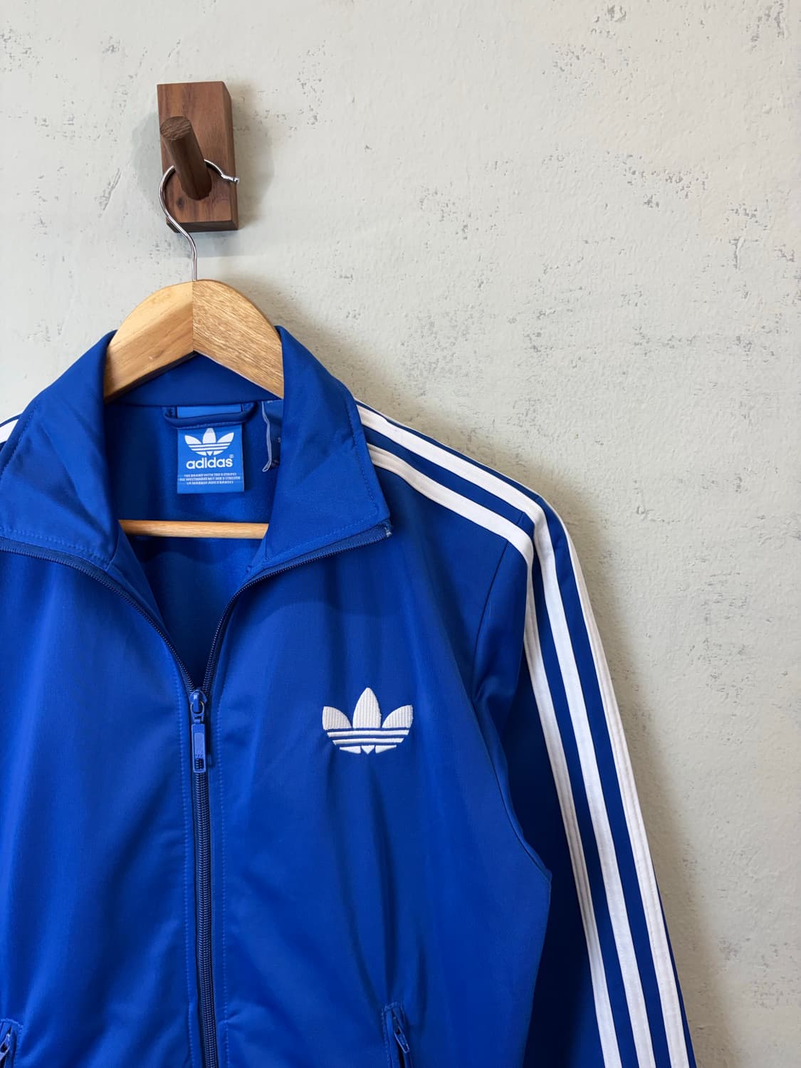 아디다스 구형 파이어버드 블루 트랙탑 져지 상품이미지2