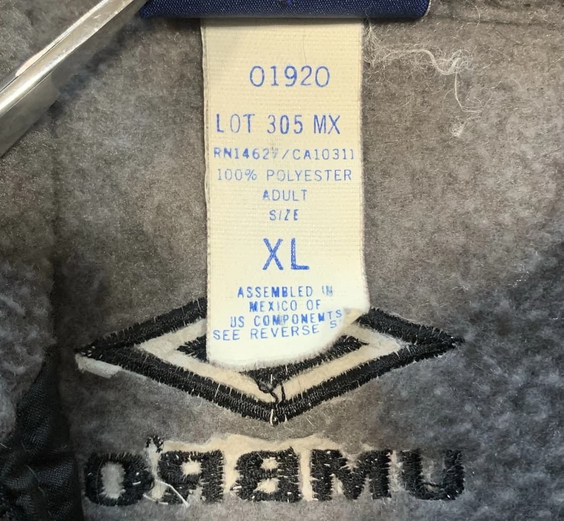 엄브로  빈티지 하프 집업 플리스  상품이미지3