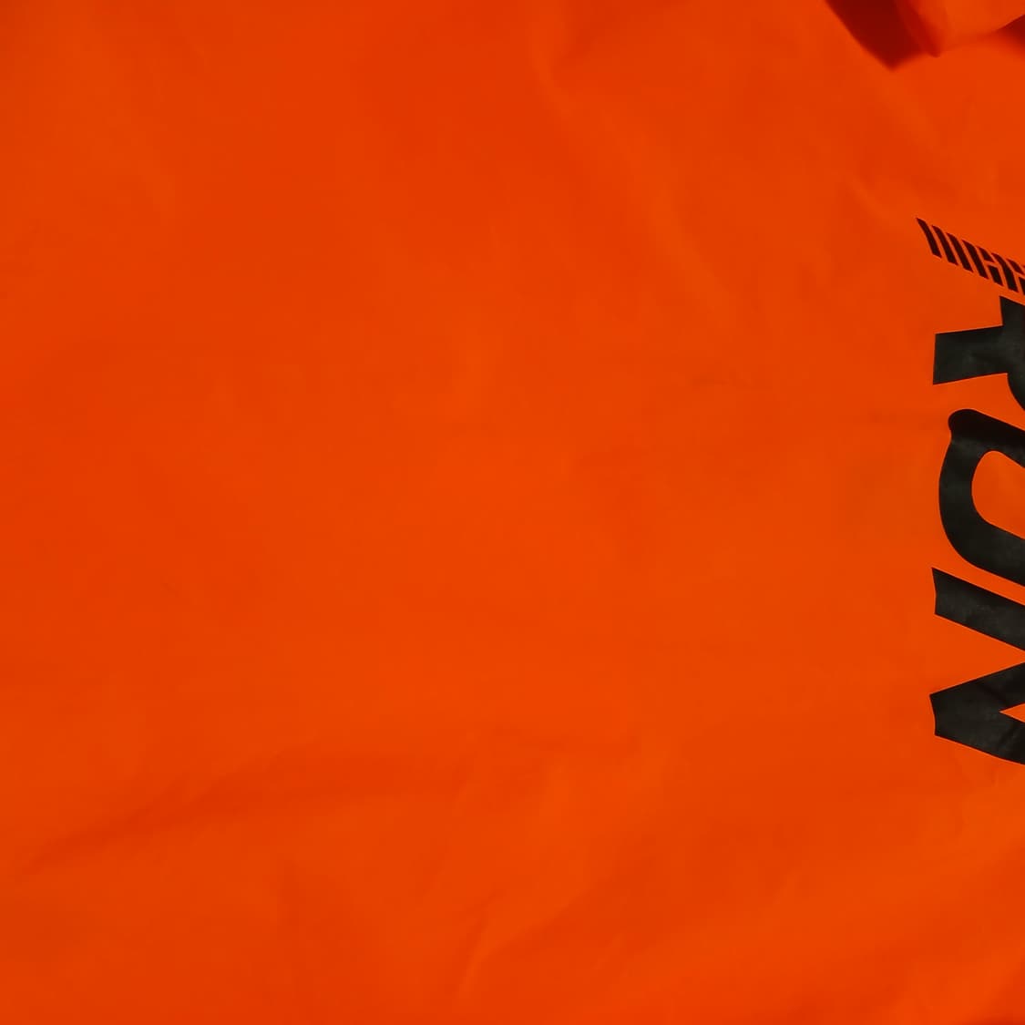 아이런 독도 아노락 유니폼 바람막이 자켓 오렌지 형광색 상품이미지8