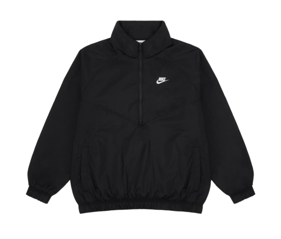 나이키 NSW 윈드러너 언라인드 우븐 아노락 블랙 L 상품이미지2