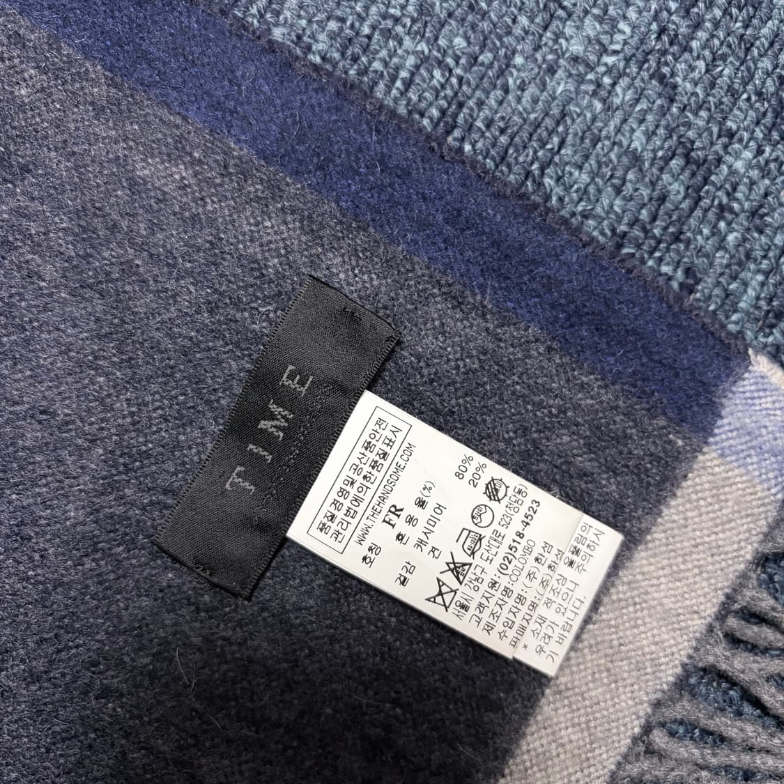 타임옴므 캐시미어 머플러 상품이미지2