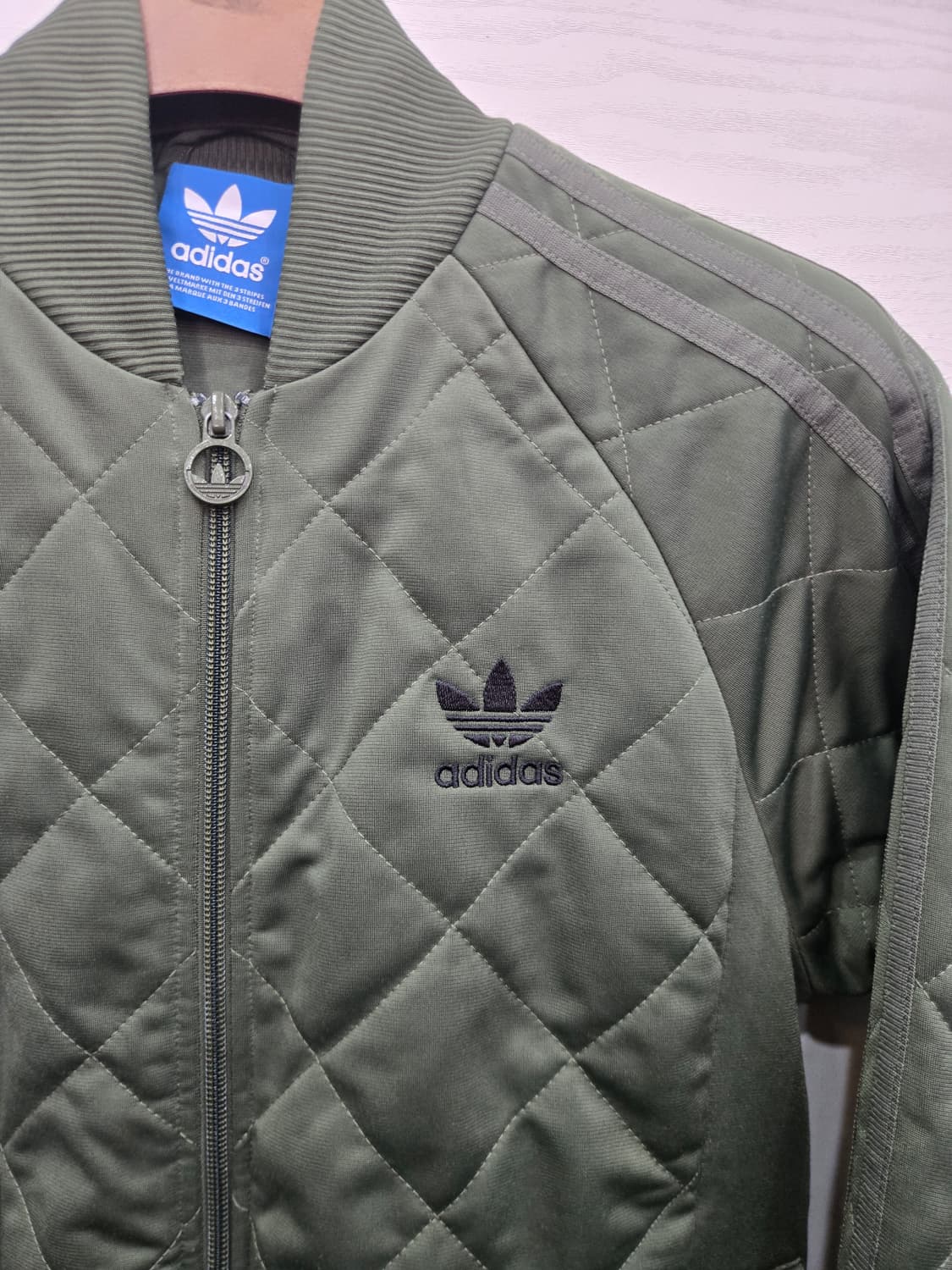 90,S )) adidas 아디다스 누빔 항공점퍼! 깔끔한 디자인~ 상품이미지2