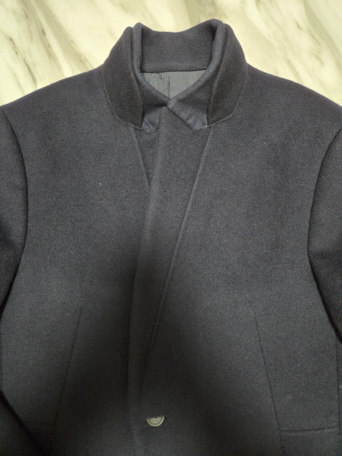 타임옴므 네이비 싱글 코트 상품이미지10