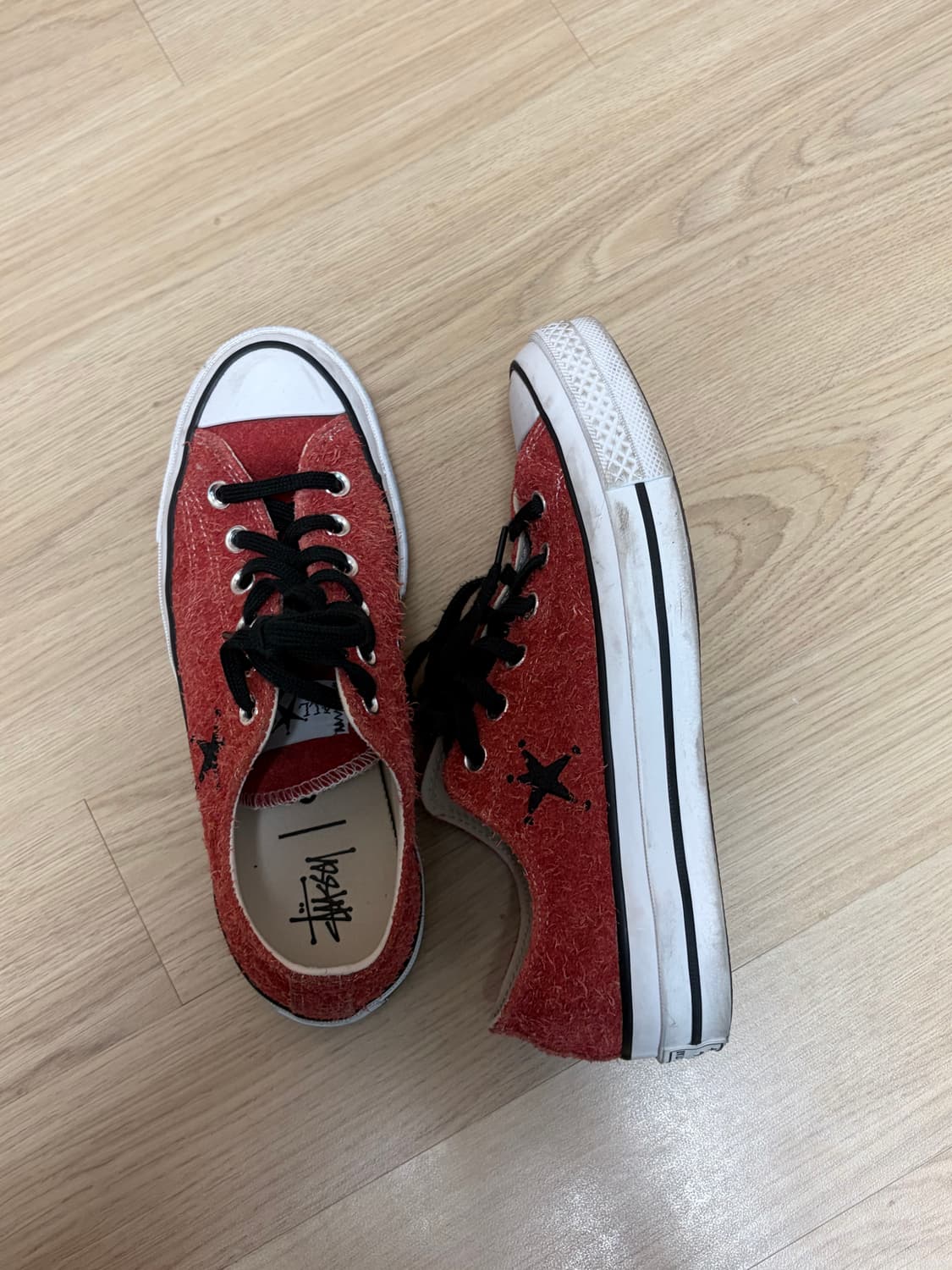 컨버스 x 스투시 척 70 레드 상품이미지3