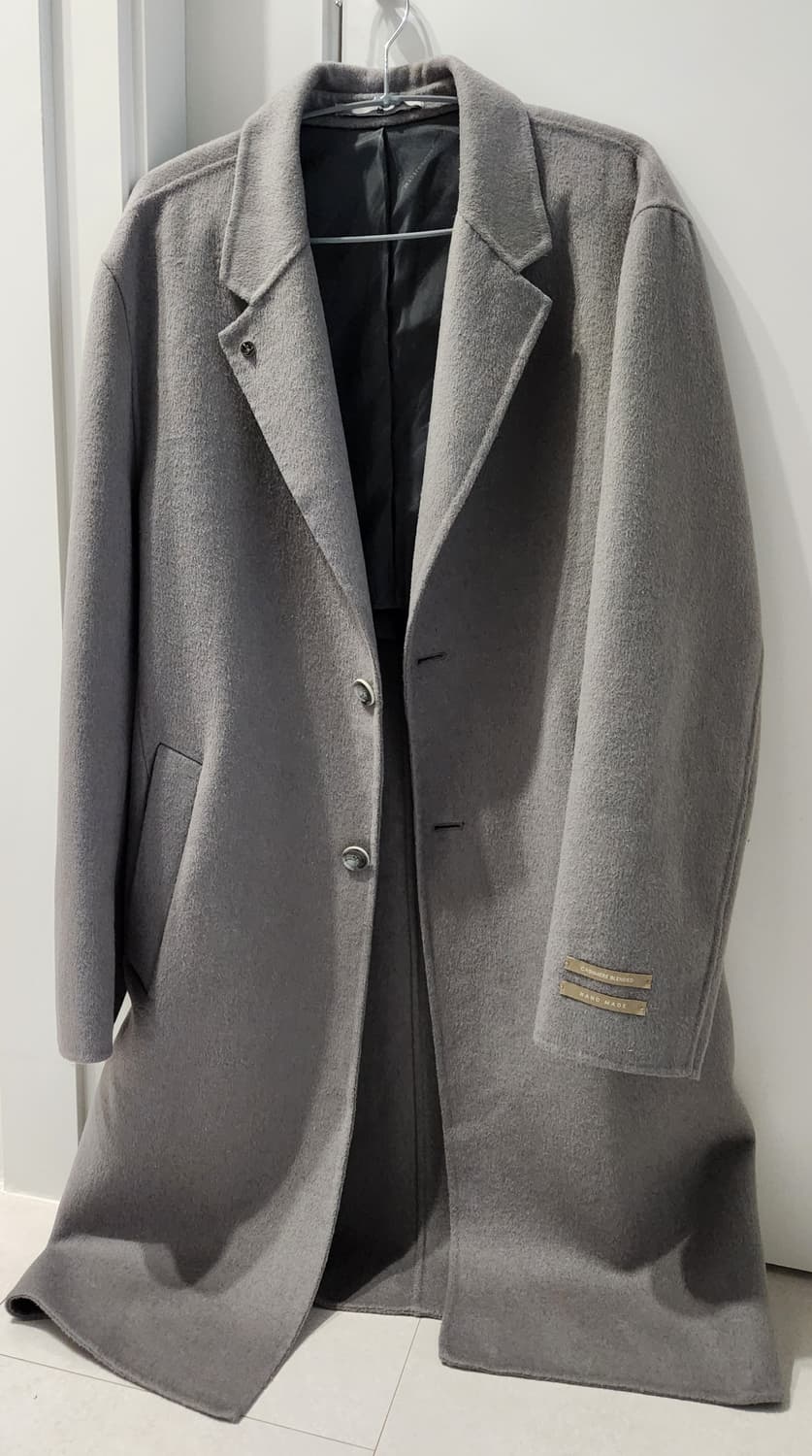 프로젝트엠. 캐시미어블랜디드핸드메이드코트 상품이미지1