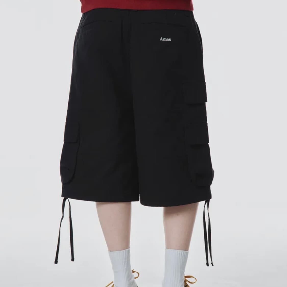 아메스 월드와이드 카고 버뮤다 AMES CARGO SHORTS BLACK 상품이미지2