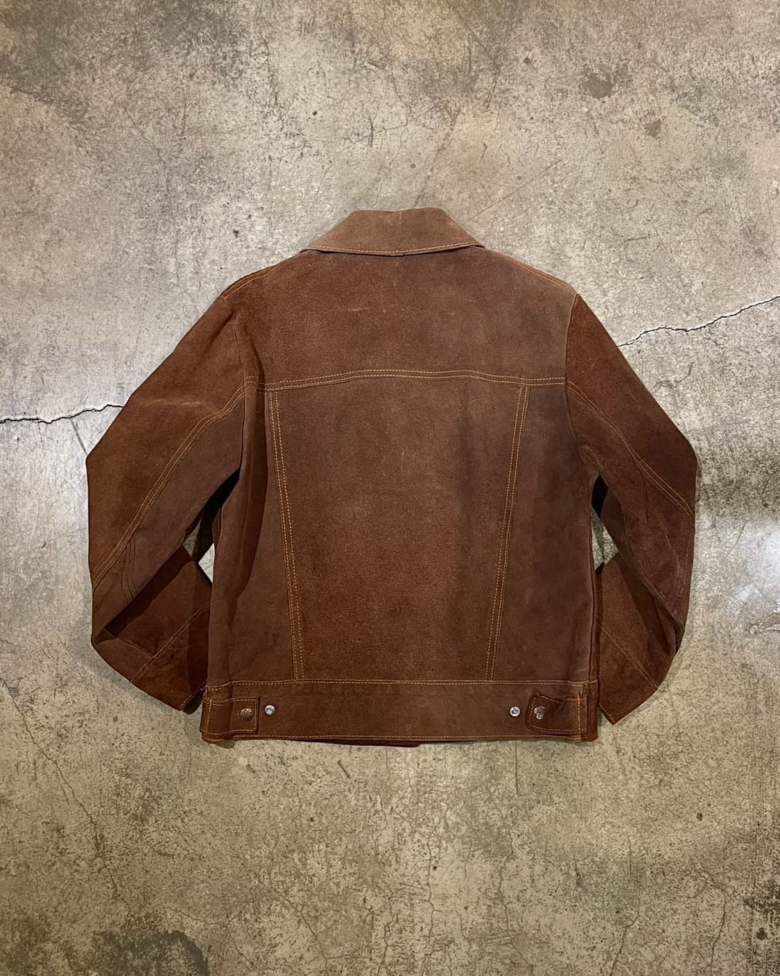 70‘s Trailmaster 스웨이드 레더 자켓 (B5128) 상품이미지5