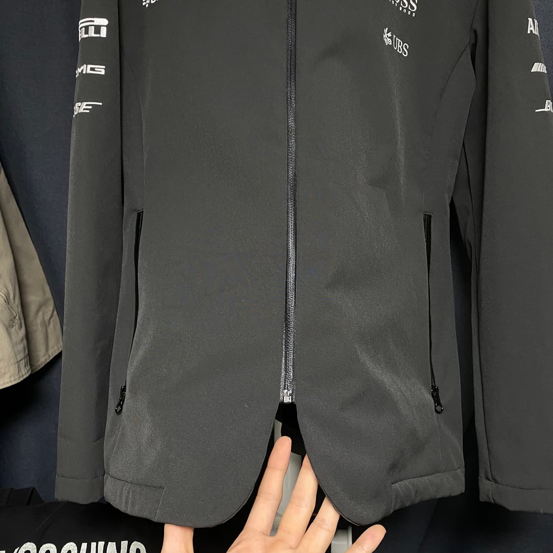 벤츠 소프트쉘 스폰서 져지 M 상품이미지2