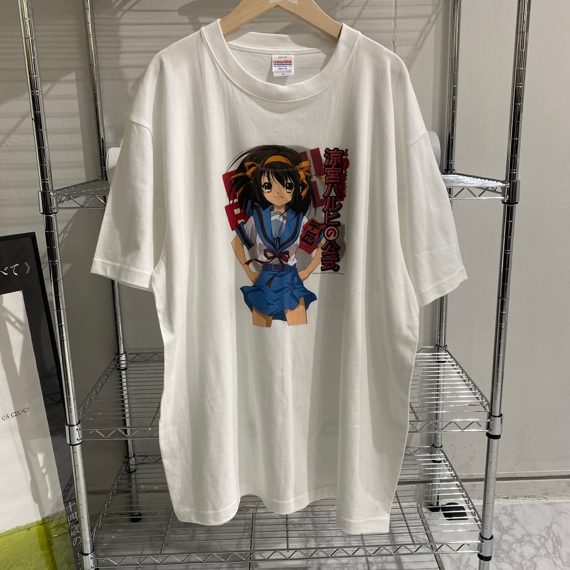 스즈미야 하루히 부틀렉 애니메이션 티셔츠 상품이미지1