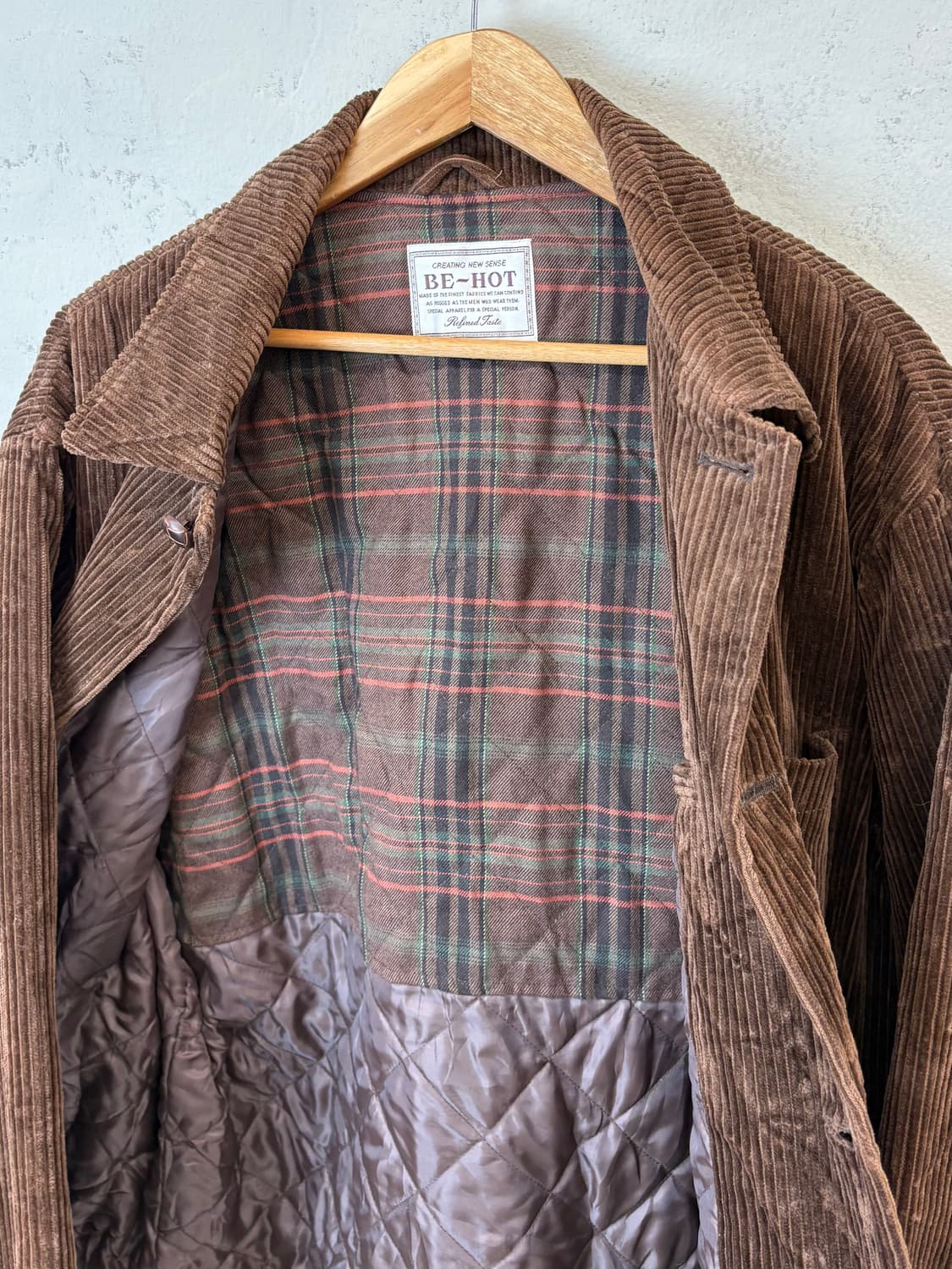 BE-HOT JPN 빈티지 코듀로이 커버올 자켓 상품이미지5