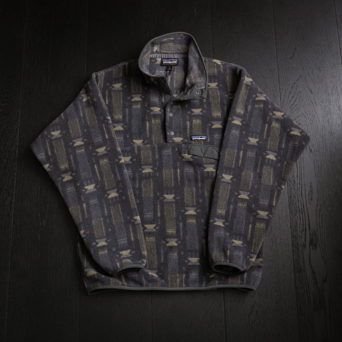 Patagonia Printed Synchilla Snap-T (S) 상품이미지1