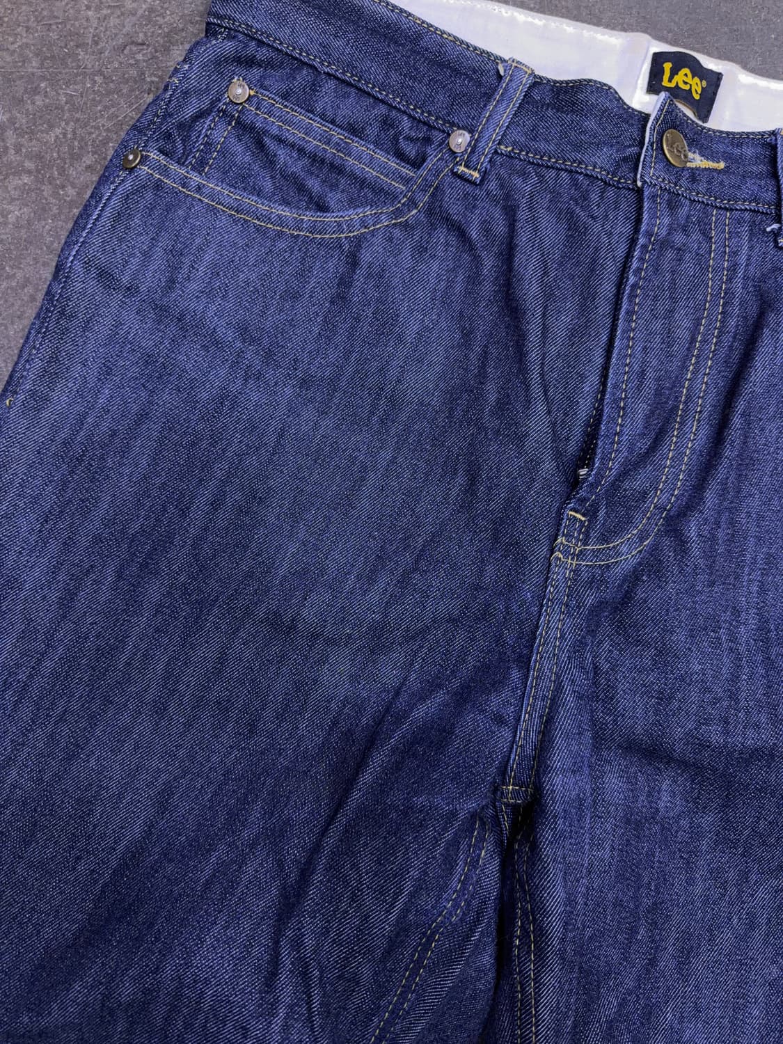 Lee 코듀라 컴포트 스트레이트핏 생지 딥인디고 데님팬츠 32 상품이미지4