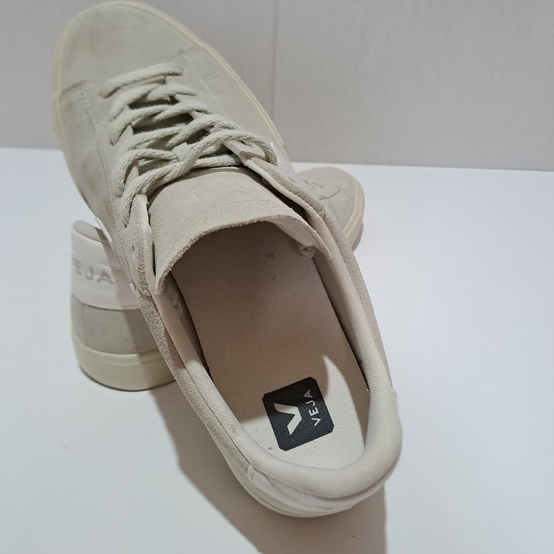 (택포) 프랑스 유기농 브랜드 베자 스웨이드 내츄럴화이트 280 B363 상품이미지8