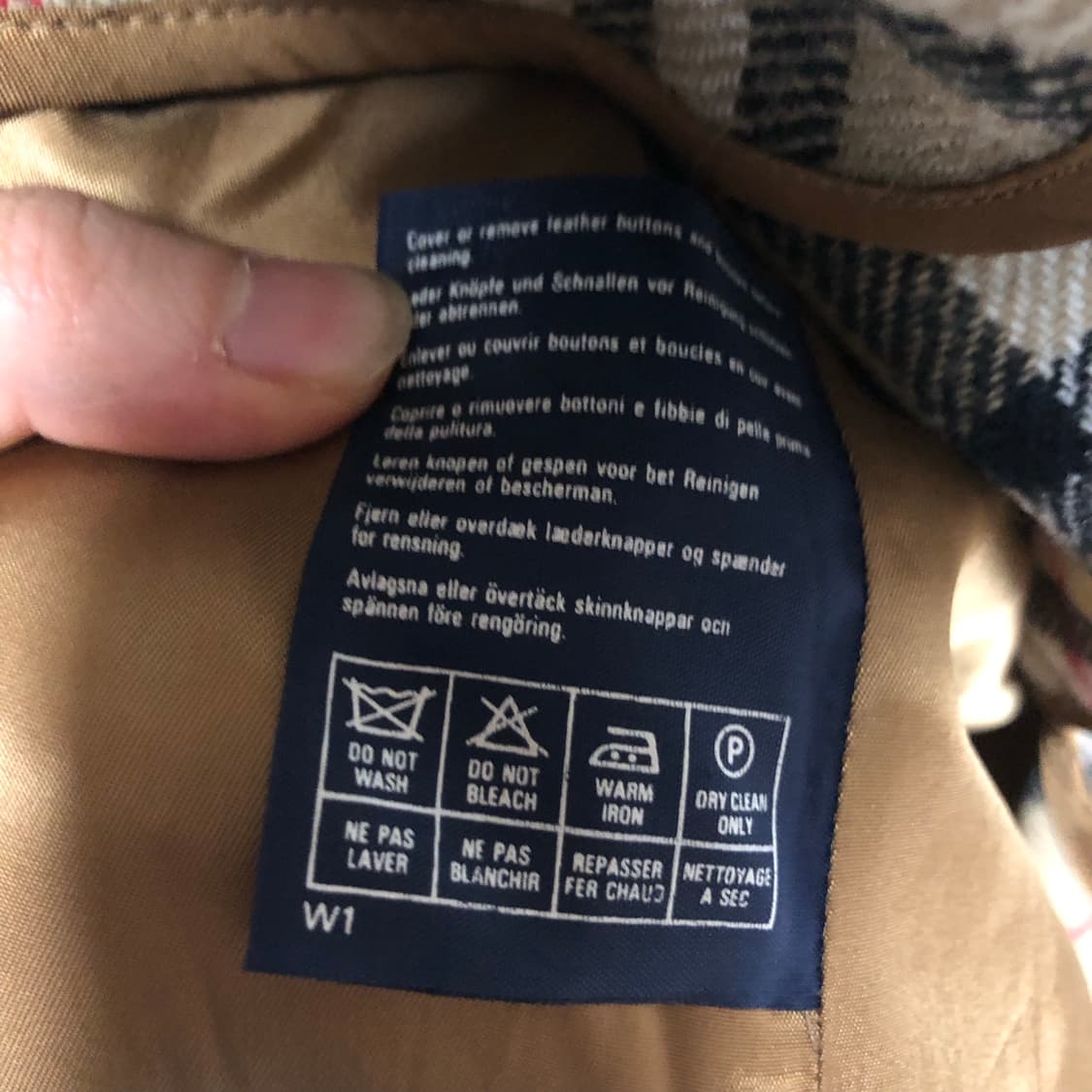 버버리 발마칸 코트 상태굿 내피 남성용 상품이미지8