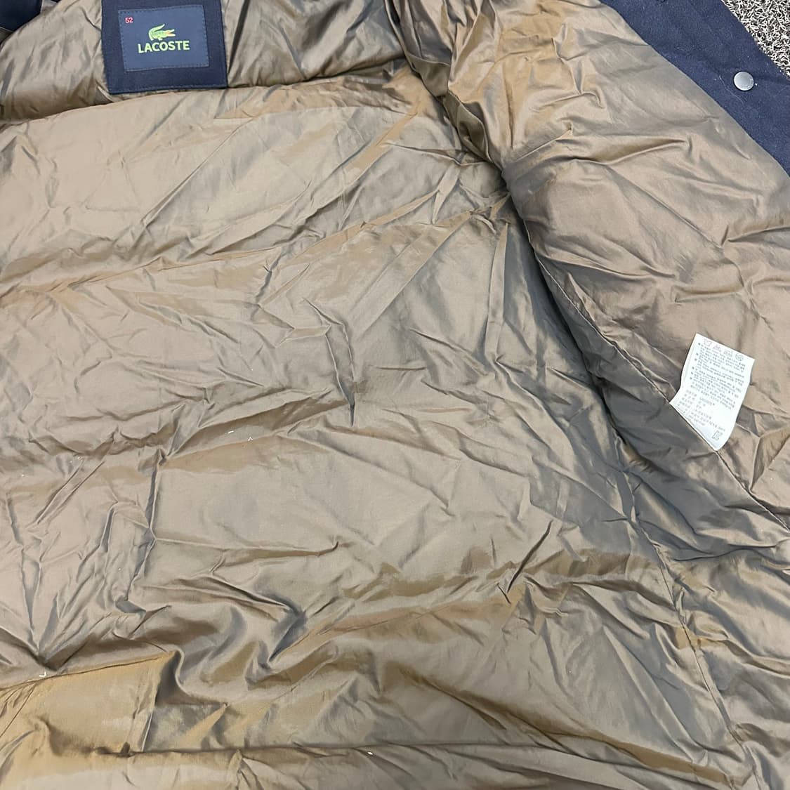 라코스테 덕다운 패딩 점퍼 105(XL) 상품이미지7