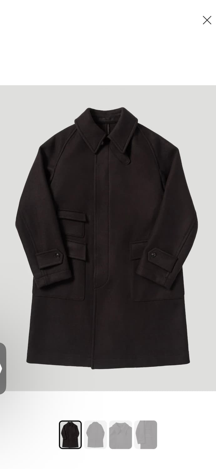 Kaptain sunshine 25fw 트래블러코트 브라운 6사이즈 상품이미지6