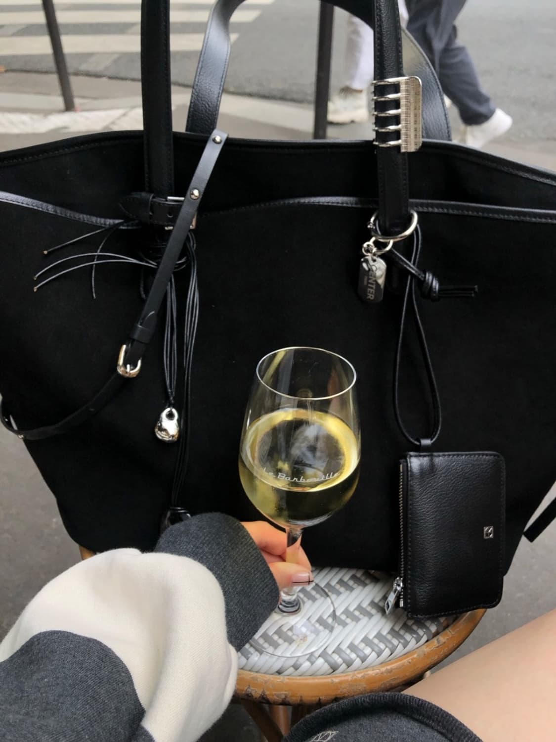 714센터 글렌 체크 헤어클립 상품이미지2
